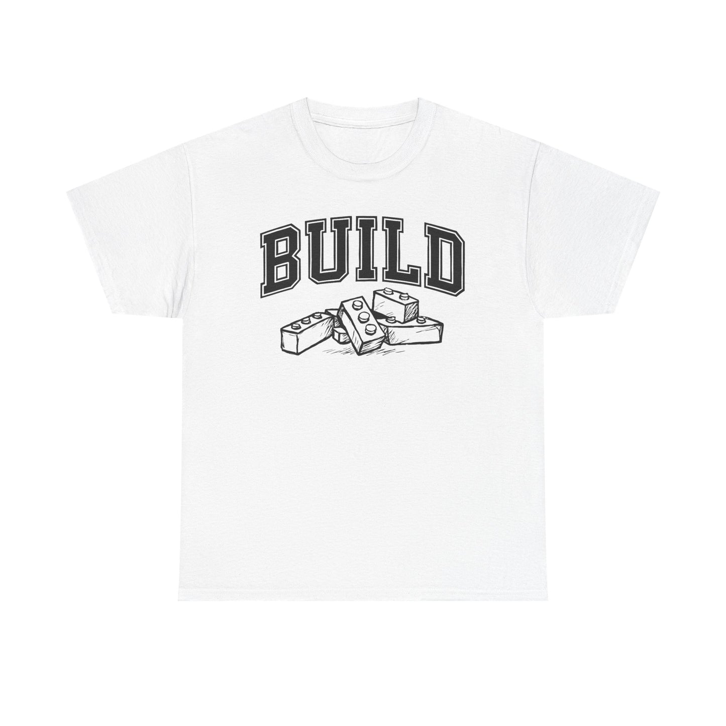 College Build, LEGO Inspired T-shirt