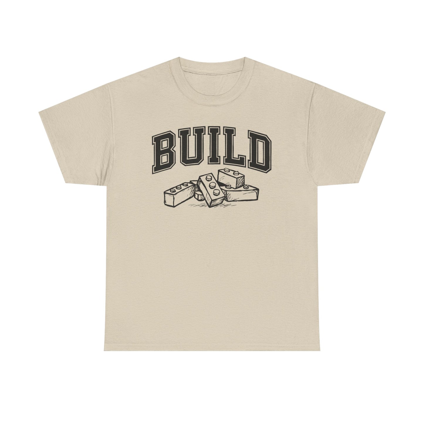 College Build, LEGO Inspired T-shirt