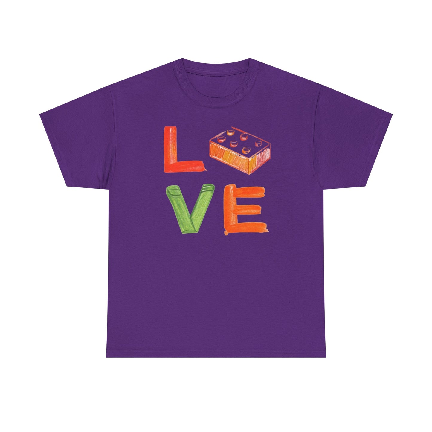 Colorful Love LEGO Inspire T-shirt