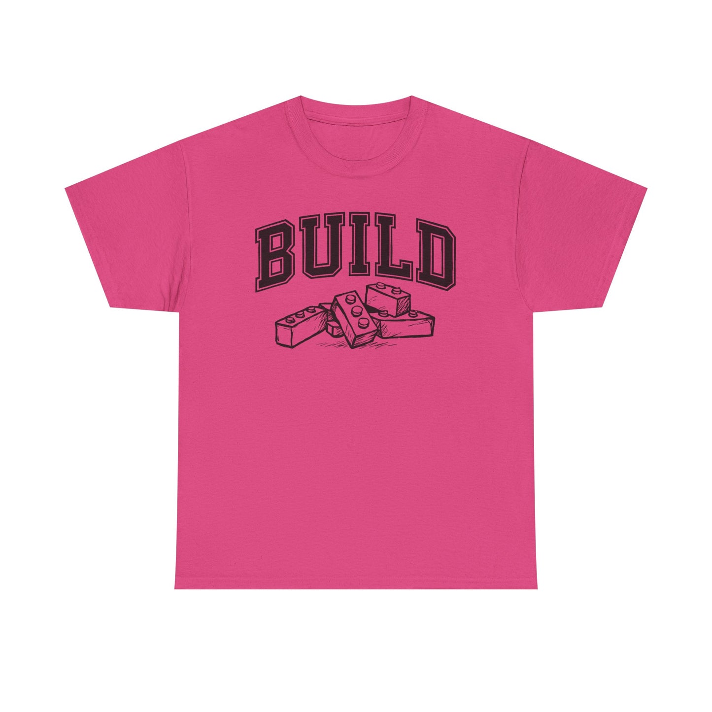College Build, LEGO Inspired T-shirt