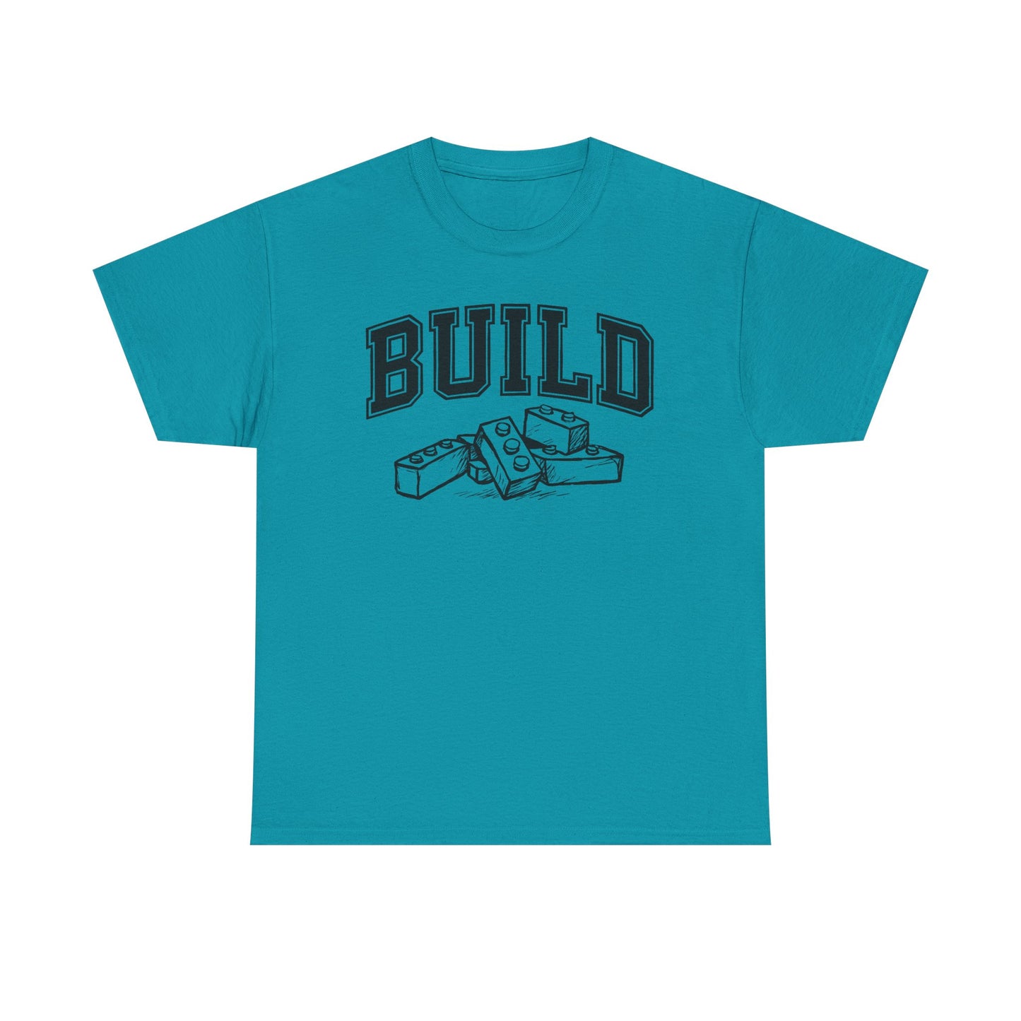 College Build, LEGO Inspired T-shirt