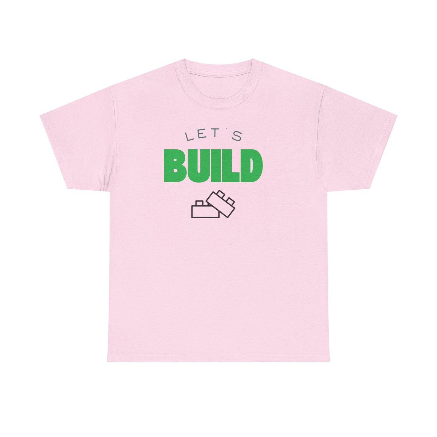 Green Let's Build, LEGO Inspired T'shirt