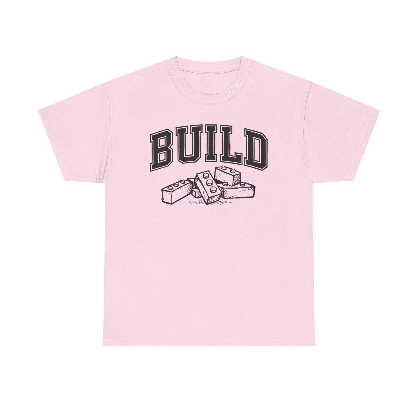 College Build, LEGO Inspired T-shirt