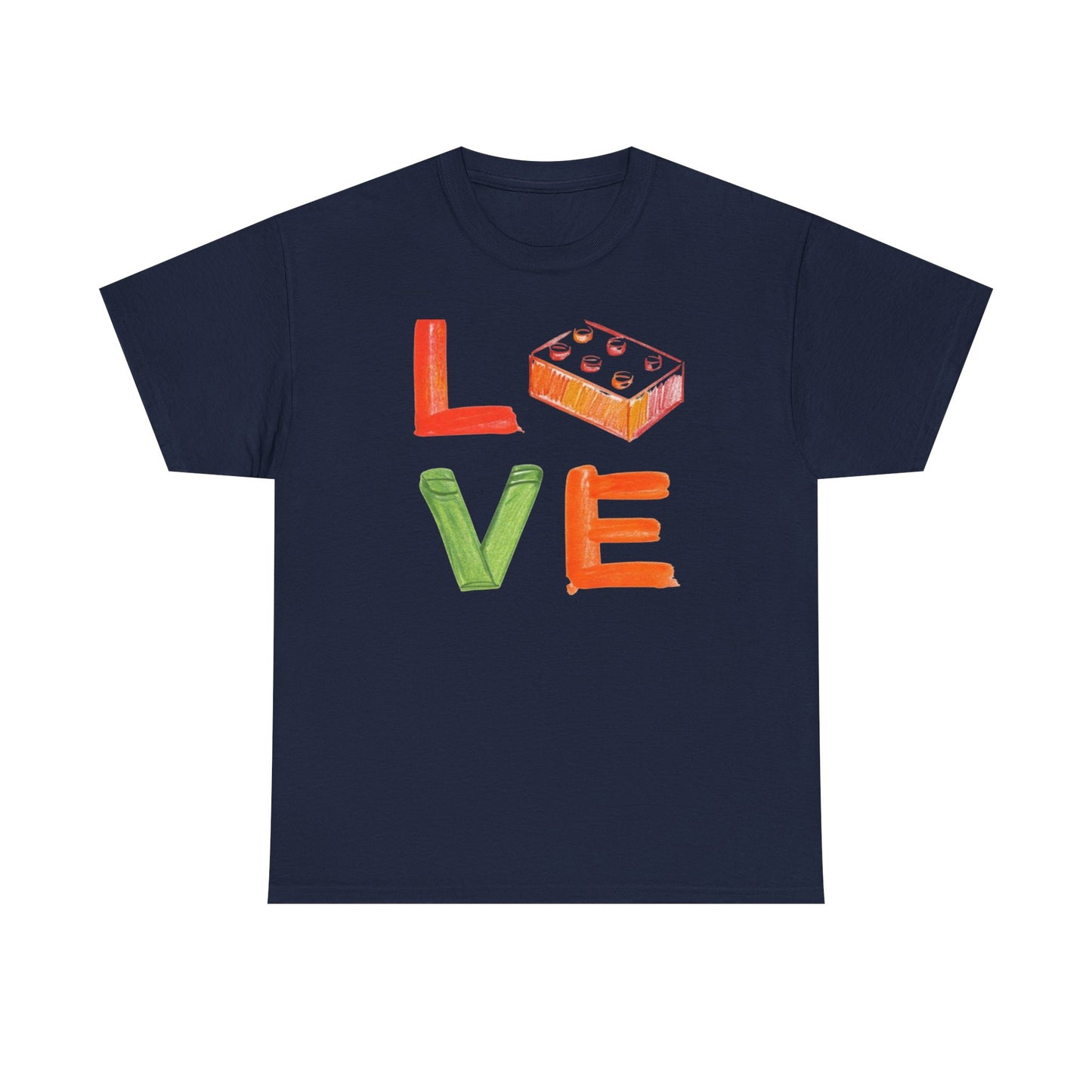 Colorful Love LEGO Inspire T-shirt