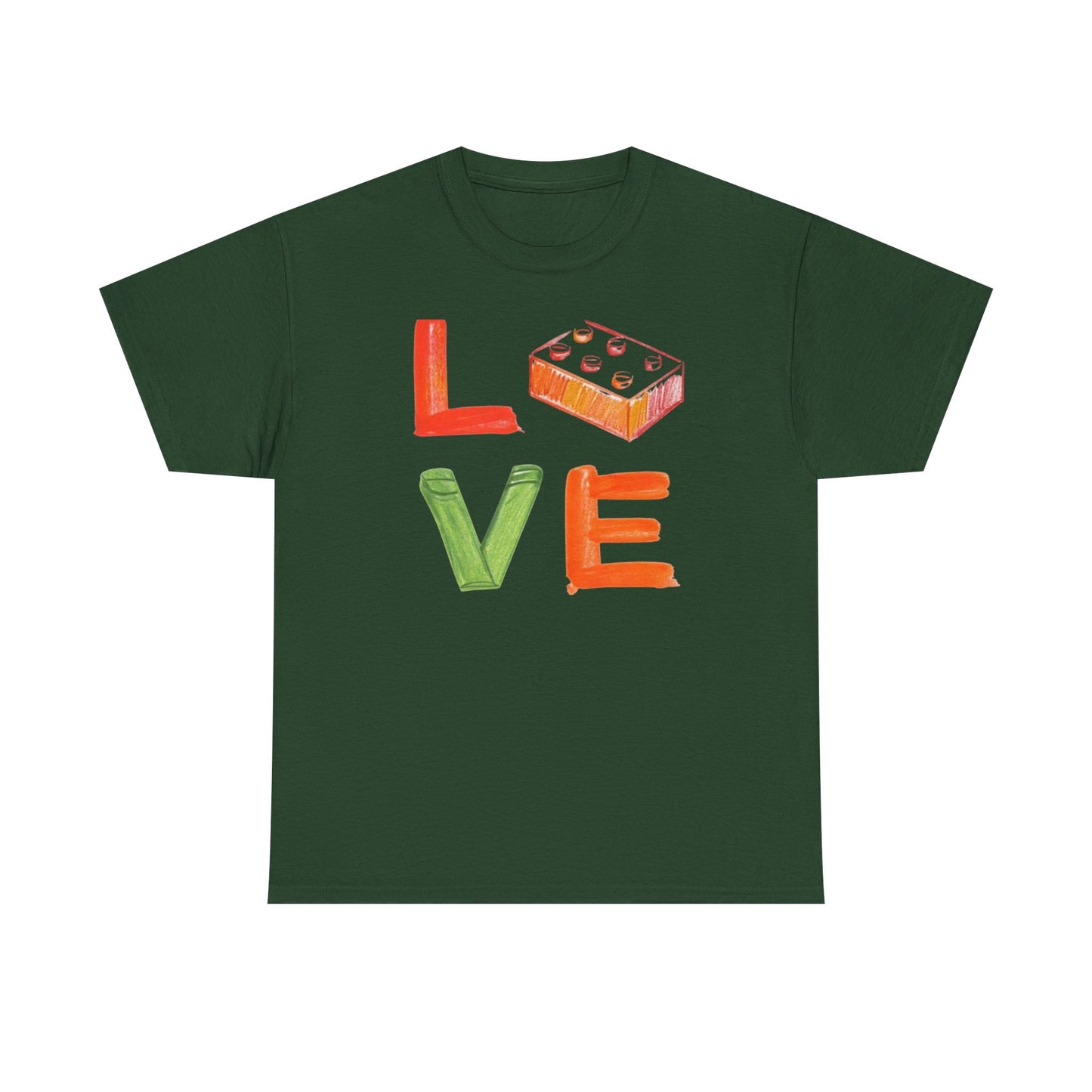 Colorful Love LEGO Inspire T-shirt