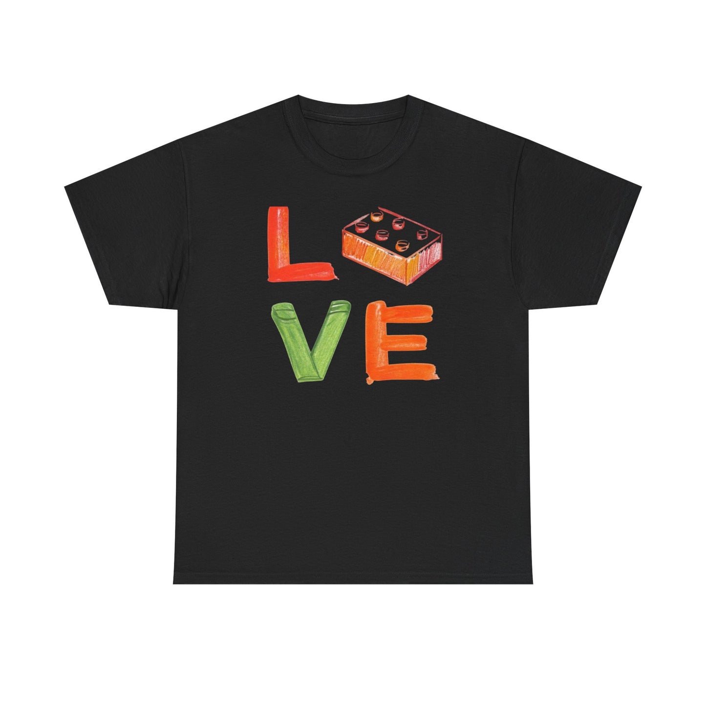 Colorful Love LEGO Inspire T-shirt