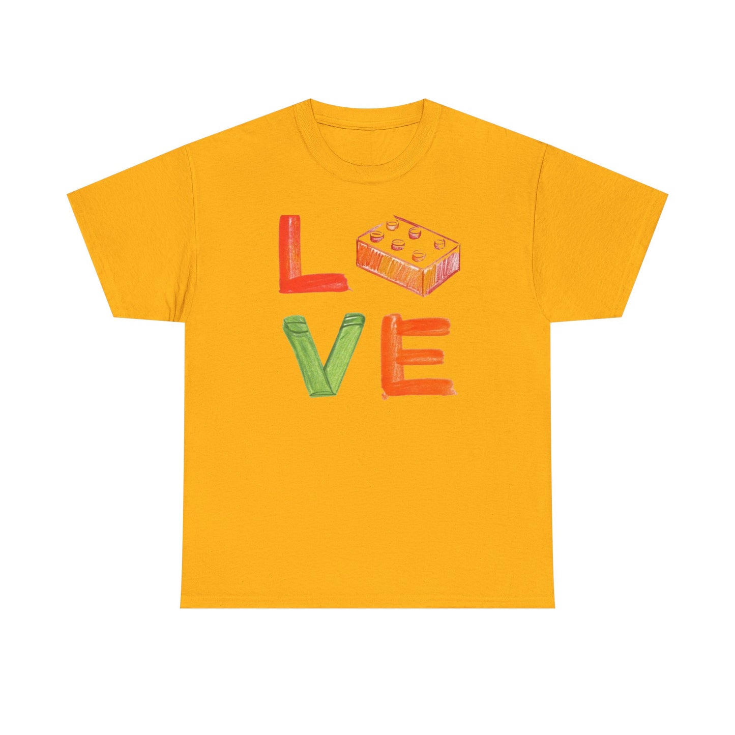 Colorful Love LEGO Inspire T-shirt