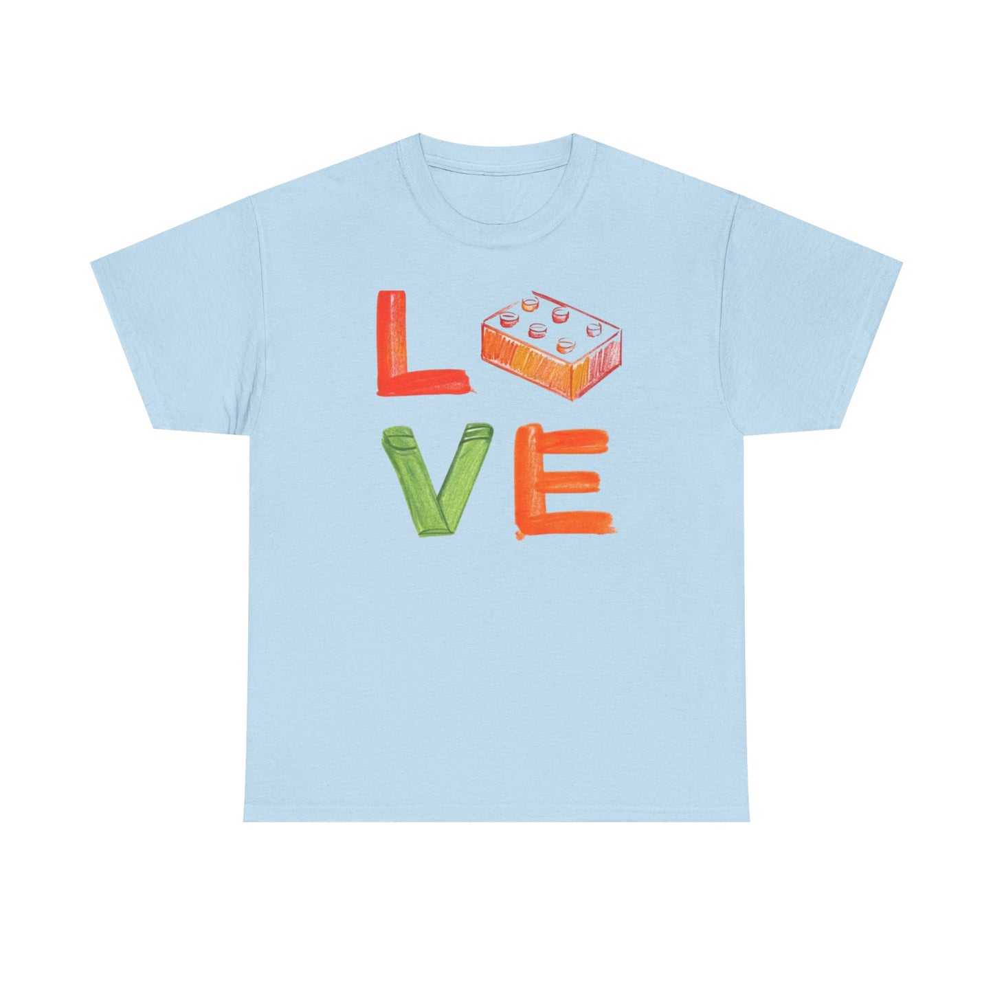 Colorful Love LEGO Inspire T-shirt