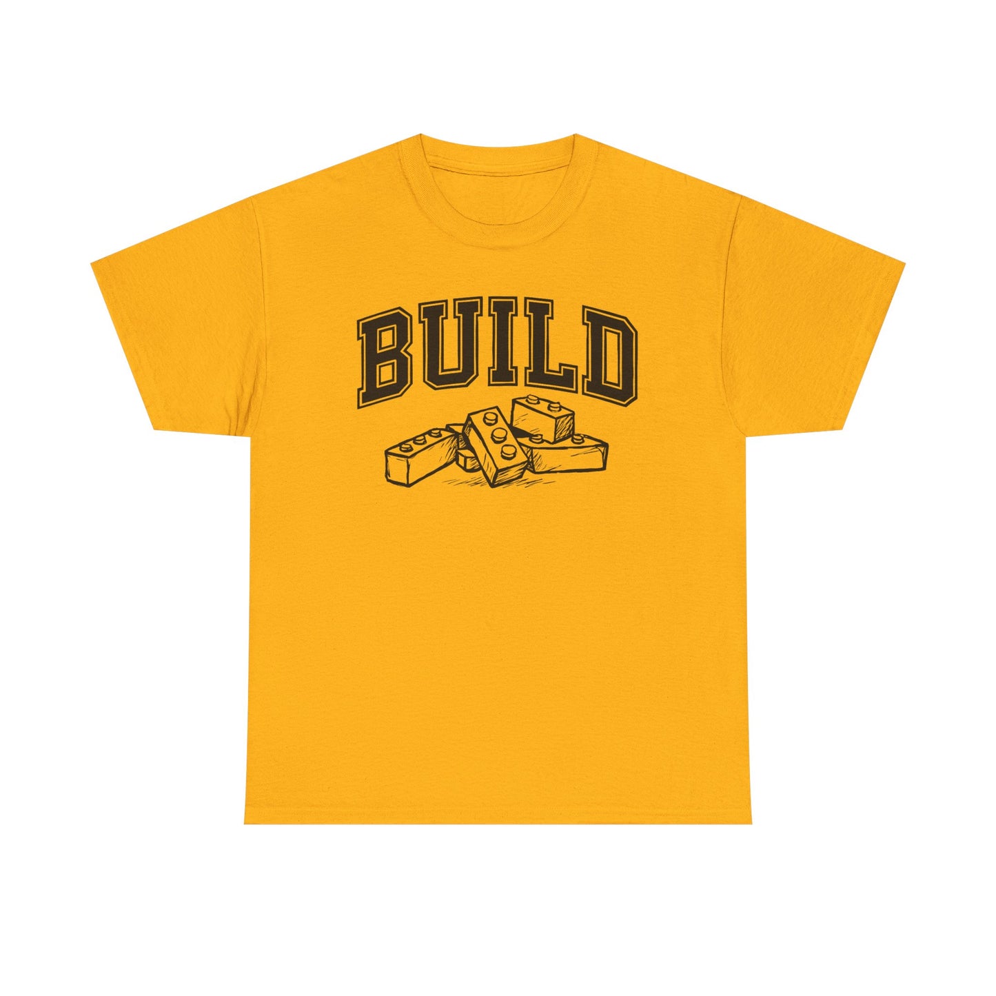 College Build, LEGO Inspired T-shirt