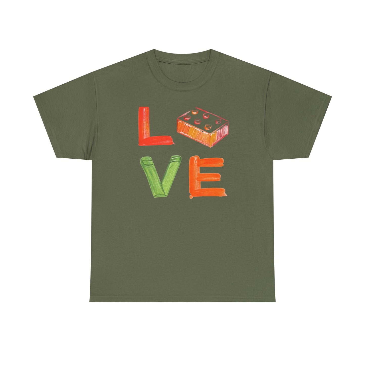 Colorful Love LEGO Inspire T-shirt