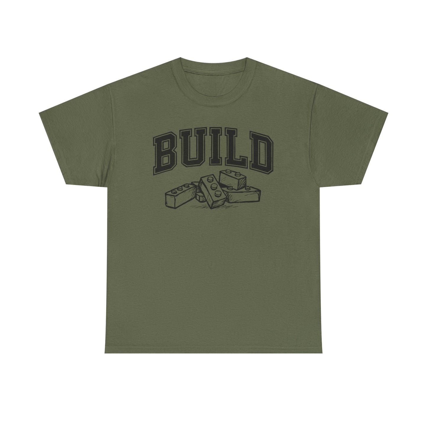 College Build, LEGO Inspired T-shirt