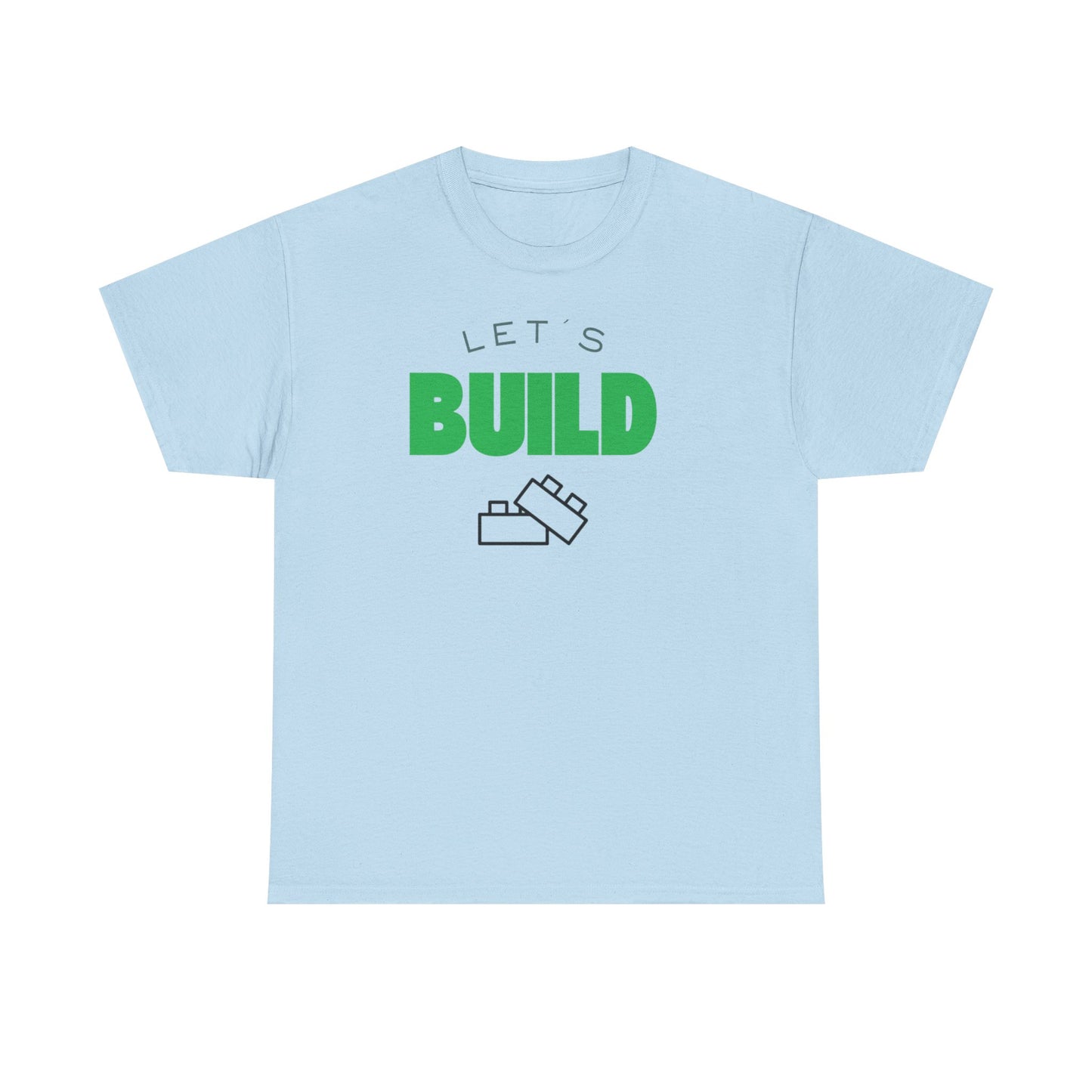Green Let's Build, LEGO Inspired T'shirt