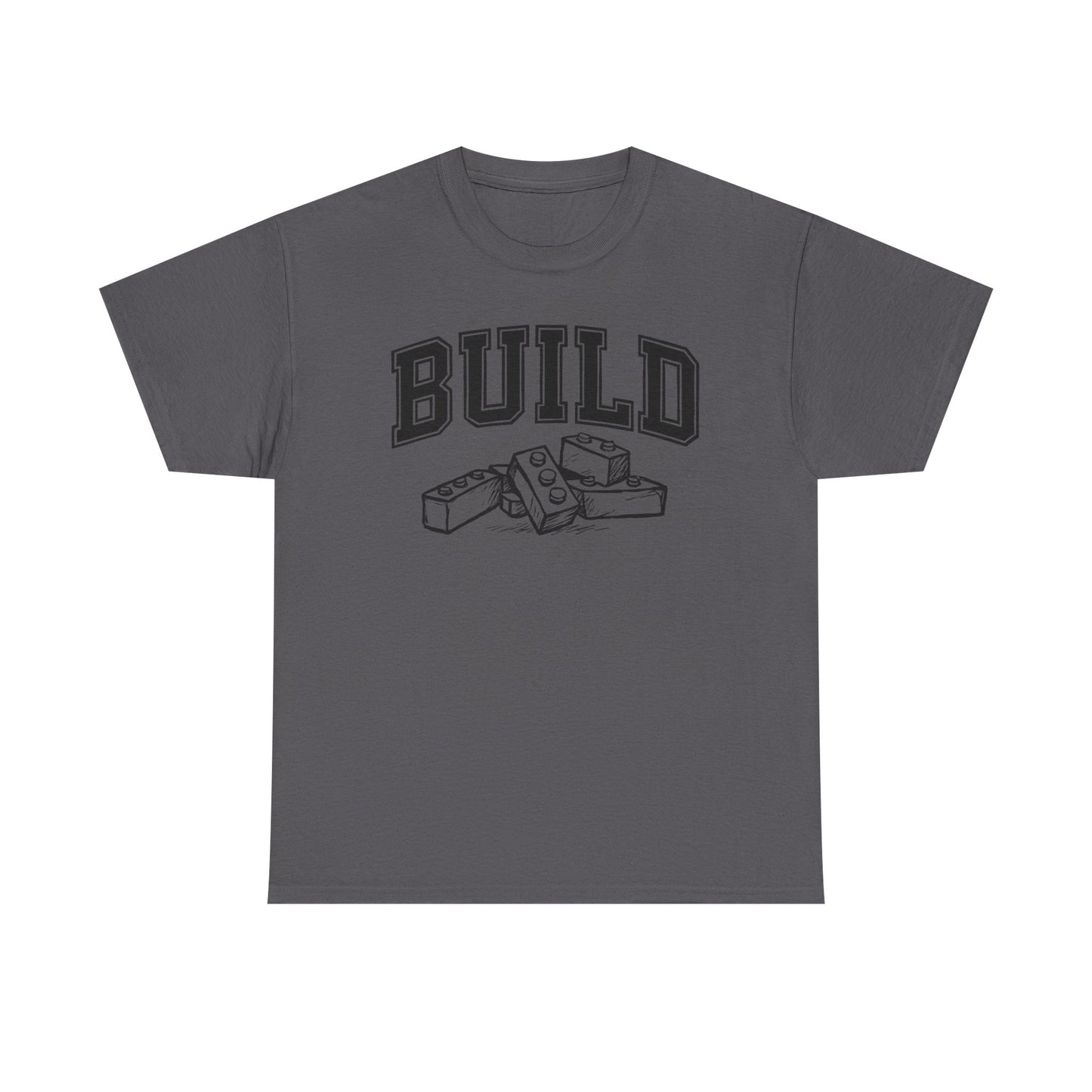 College Build, LEGO Inspired T-shirt