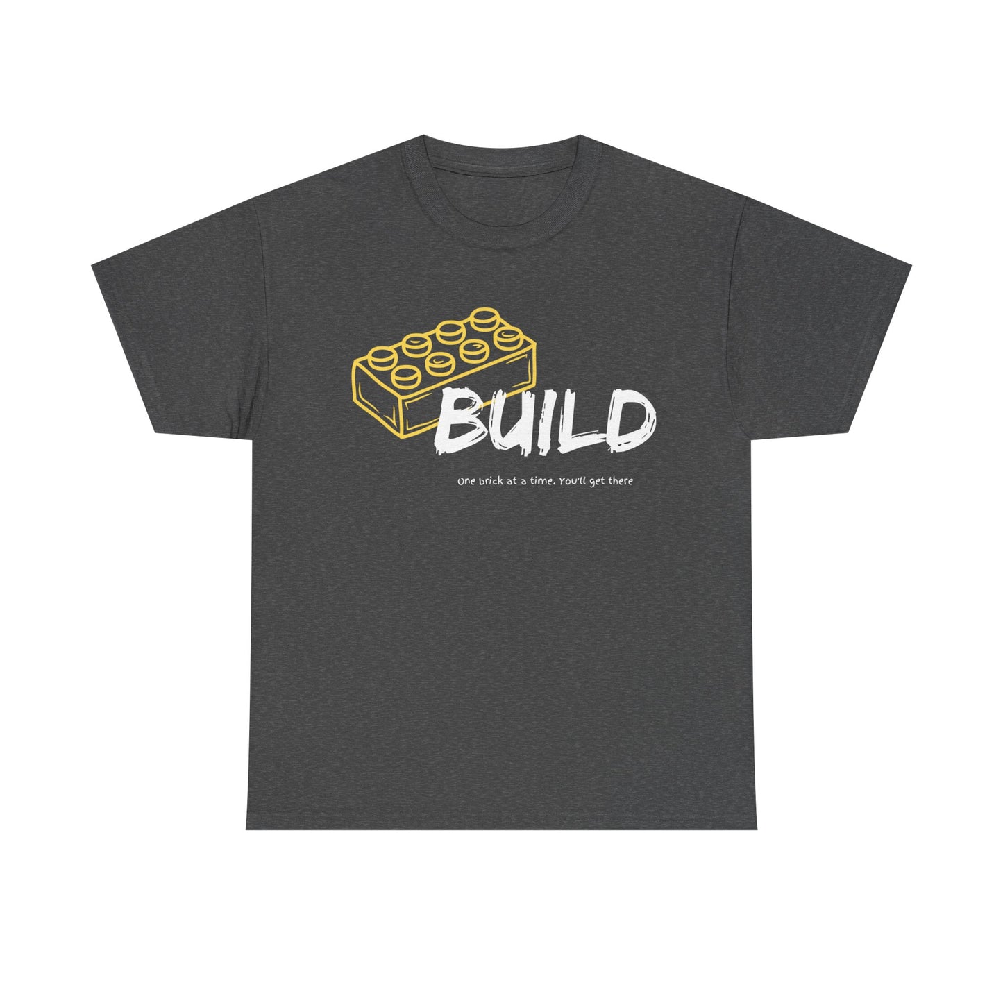 Yellow Brick Build, LEGO Inspired T-shirt