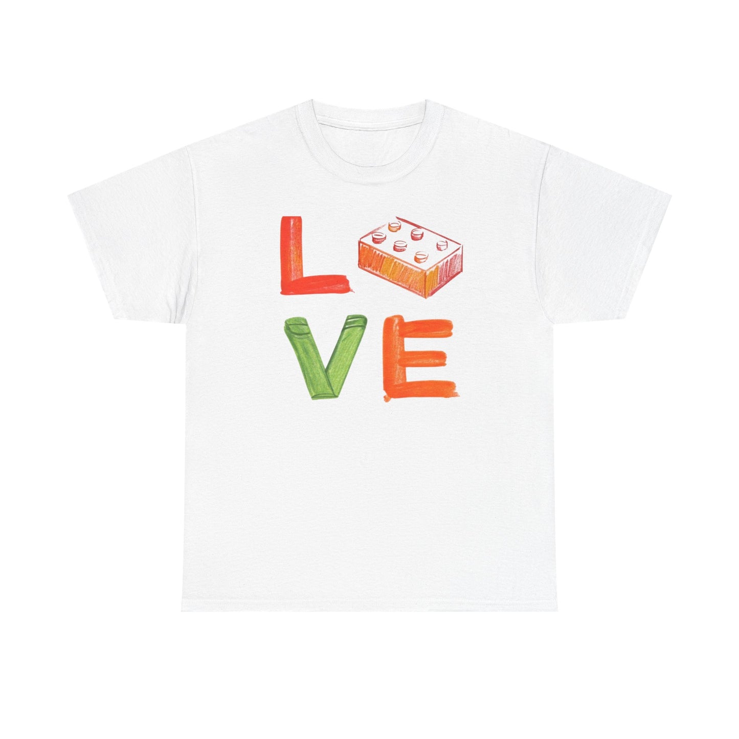 Colorful Love LEGO Inspire T-shirt
