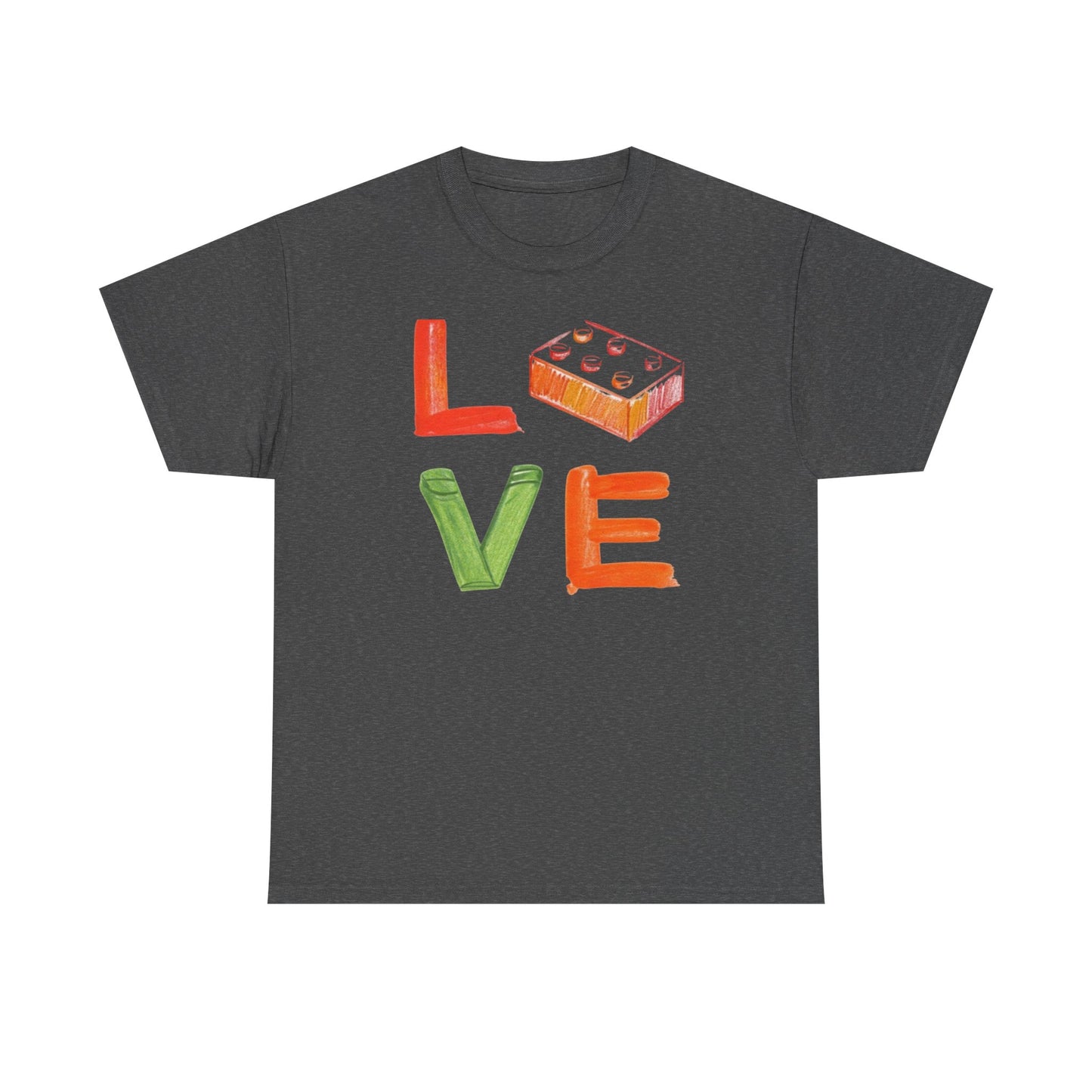 Colorful Love LEGO Inspire T-shirt