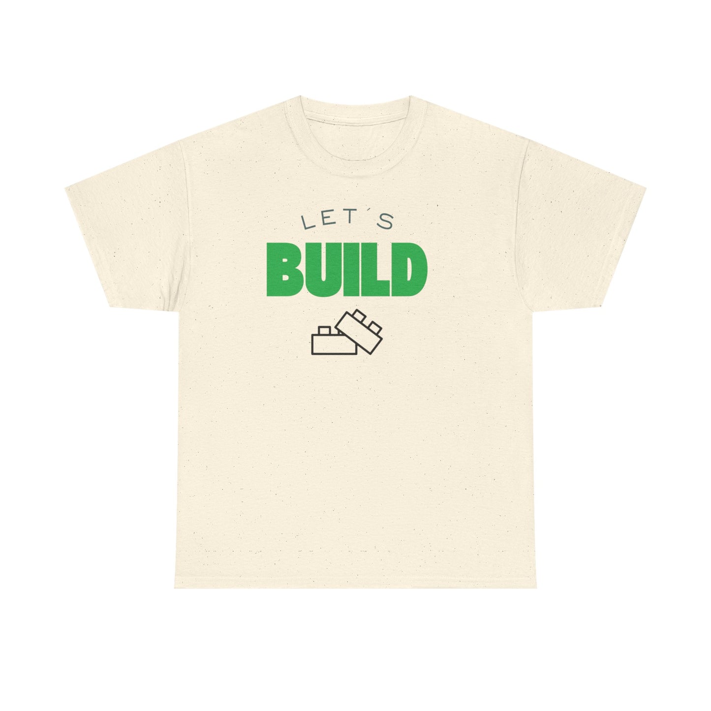Green Let's Build, LEGO Inspired T'shirt