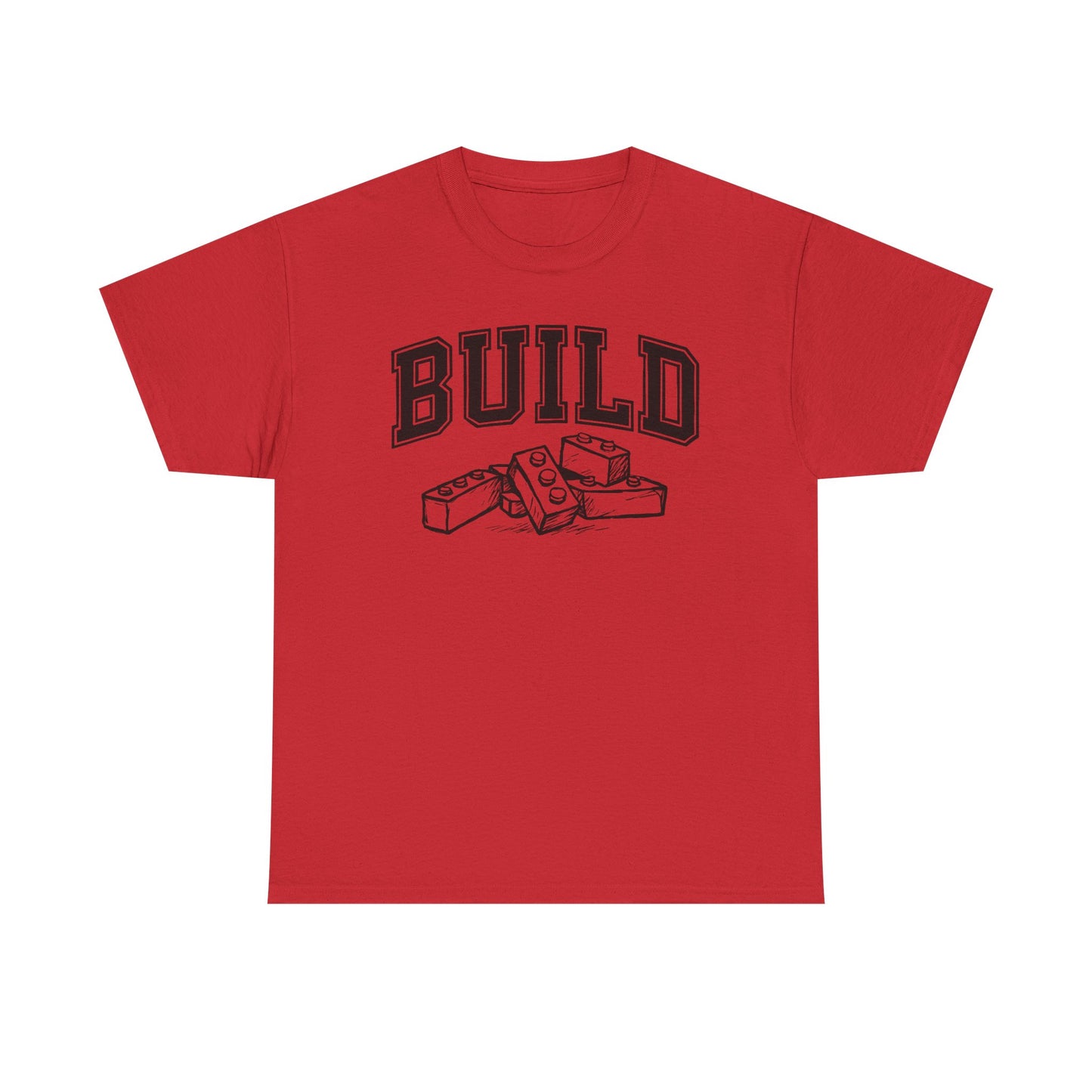 College Build, LEGO Inspired T-shirt