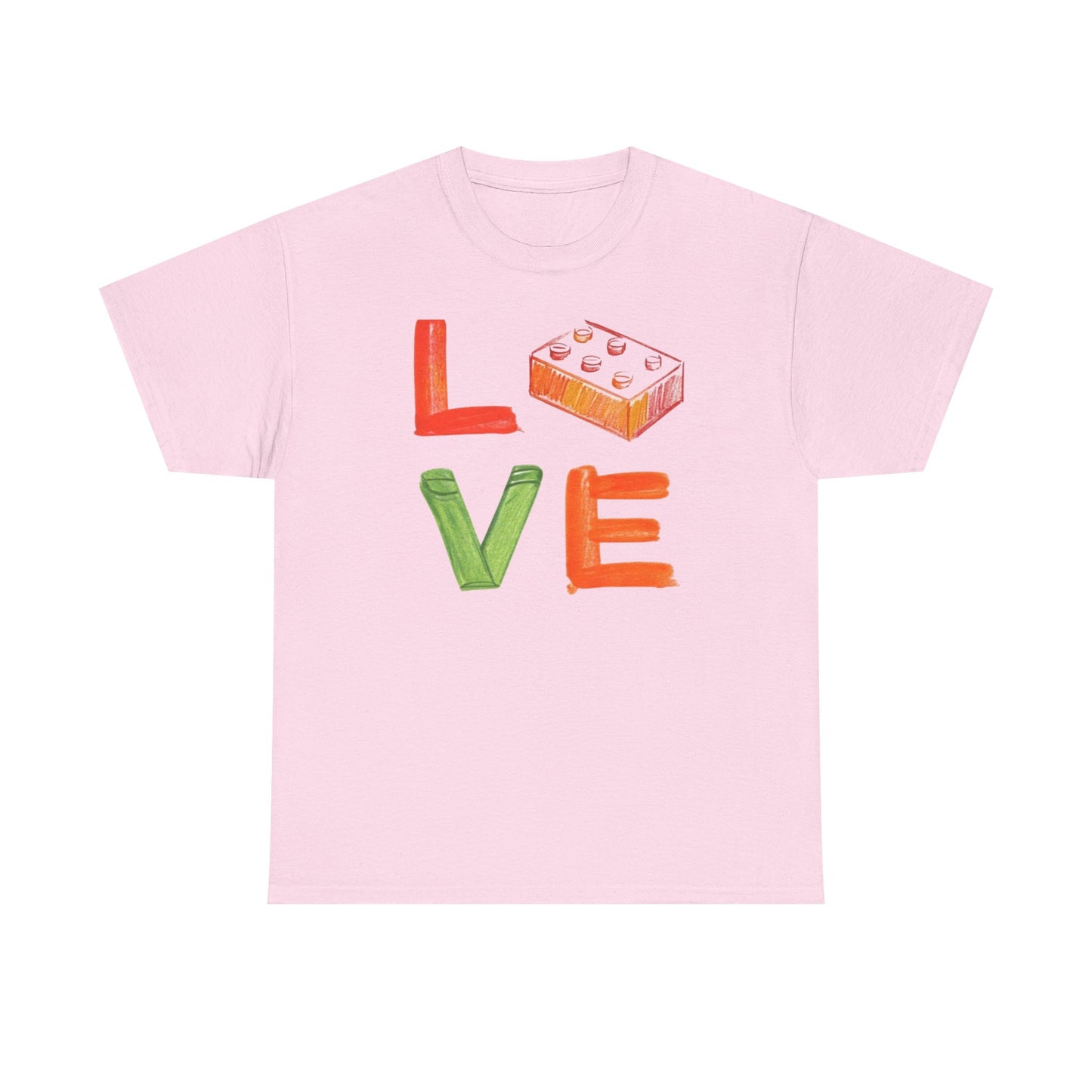 Colorful Love LEGO Inspire T-shirt