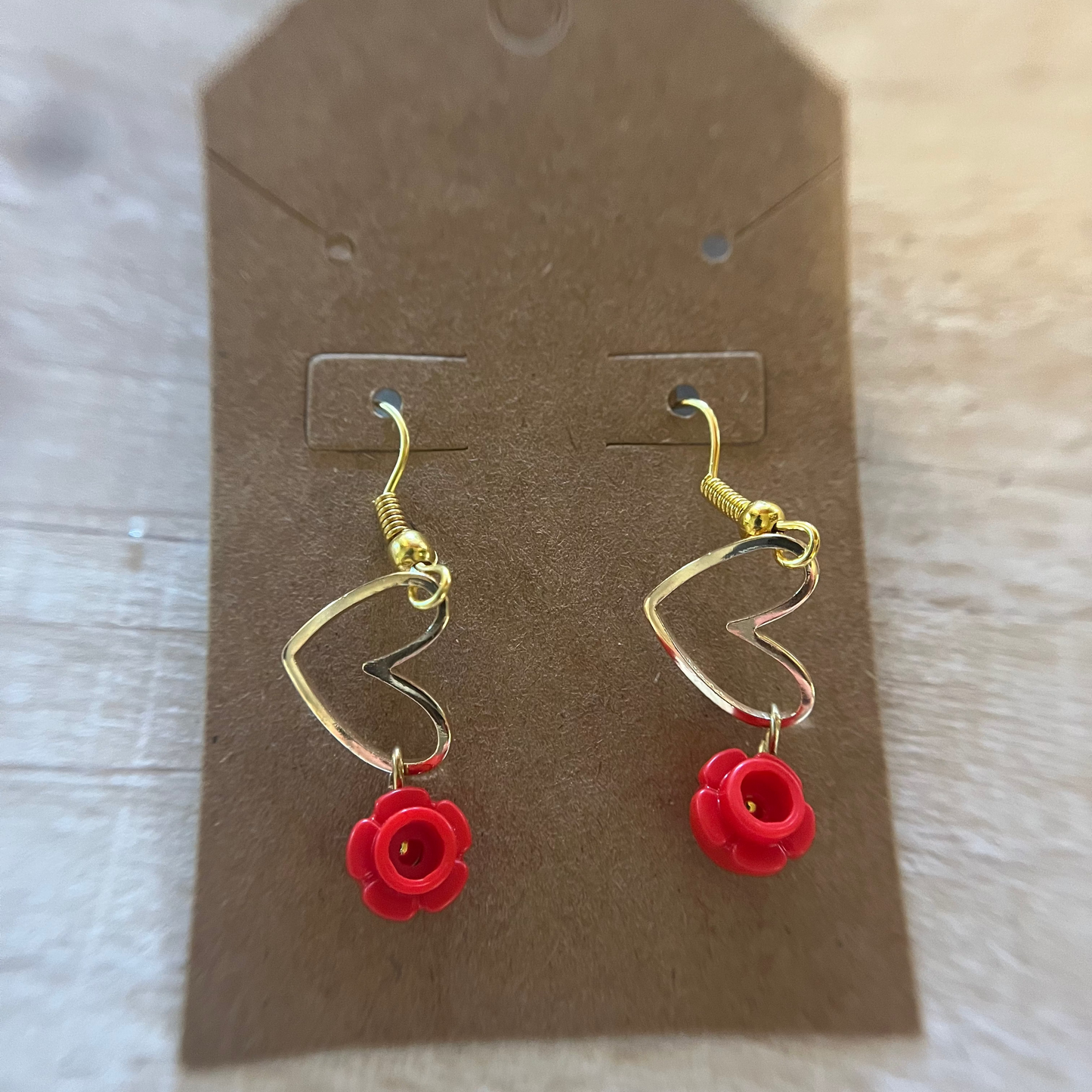 LEGO earrings
