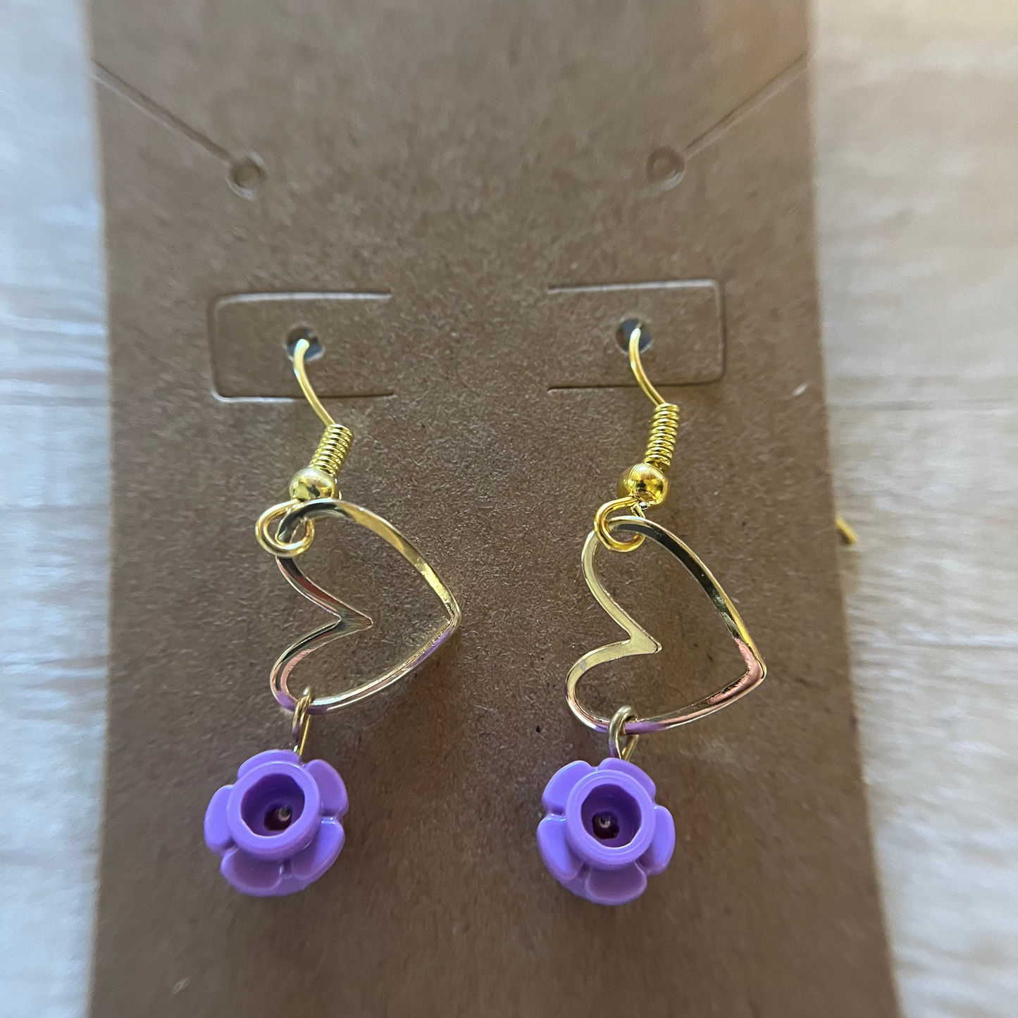 LEGO earrings