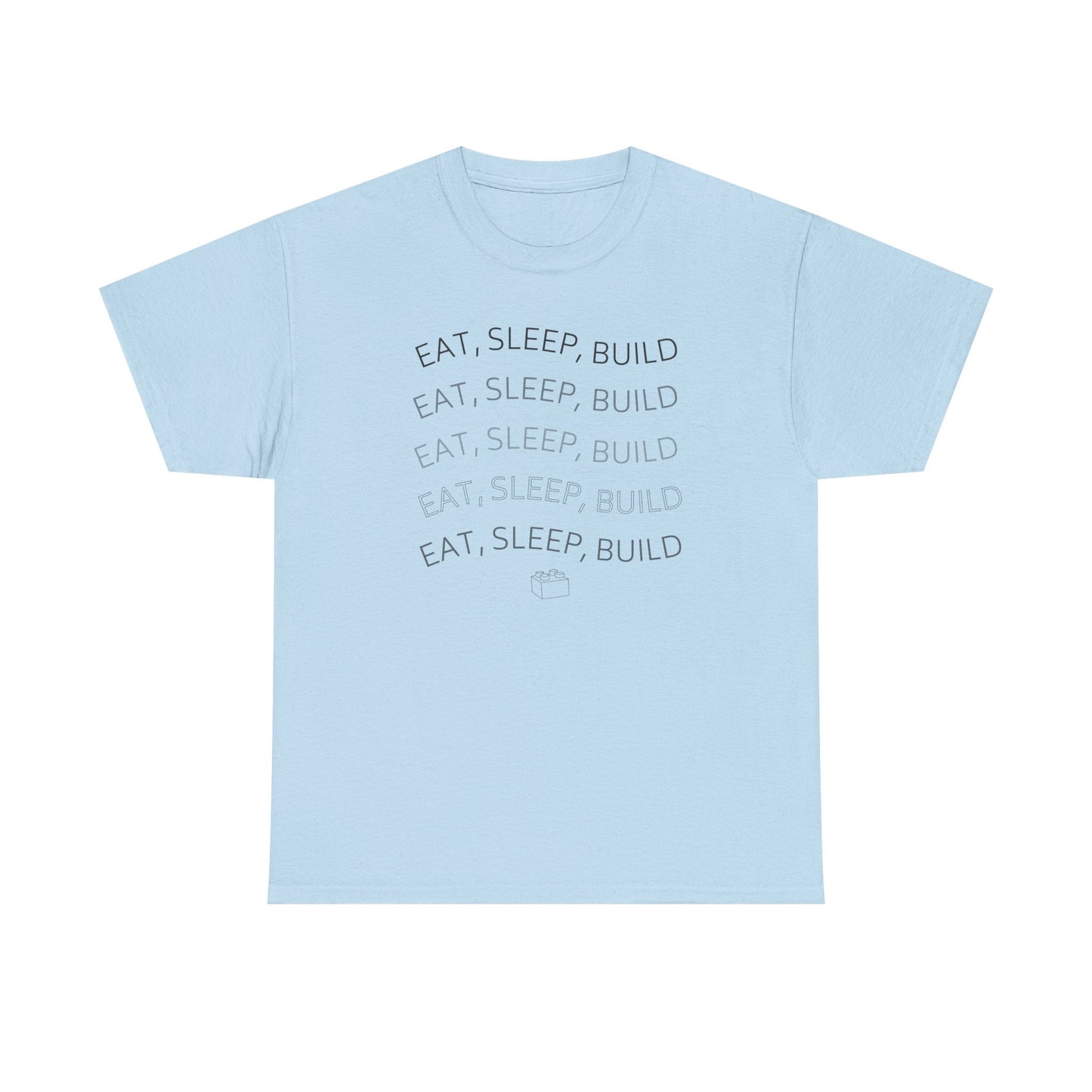 Eat Sleep Build, LEGO Inspired T-shirt