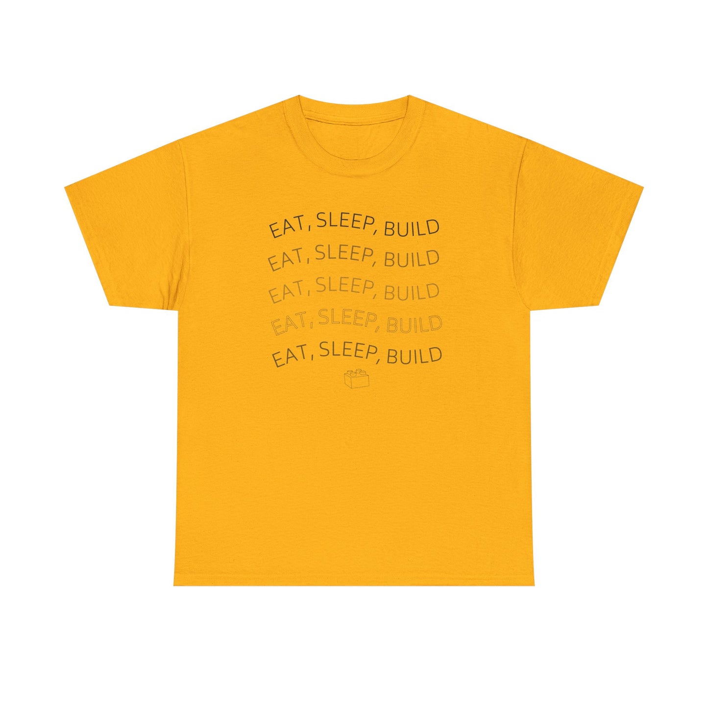Eat Sleep Build, LEGO Inspired T-shirt