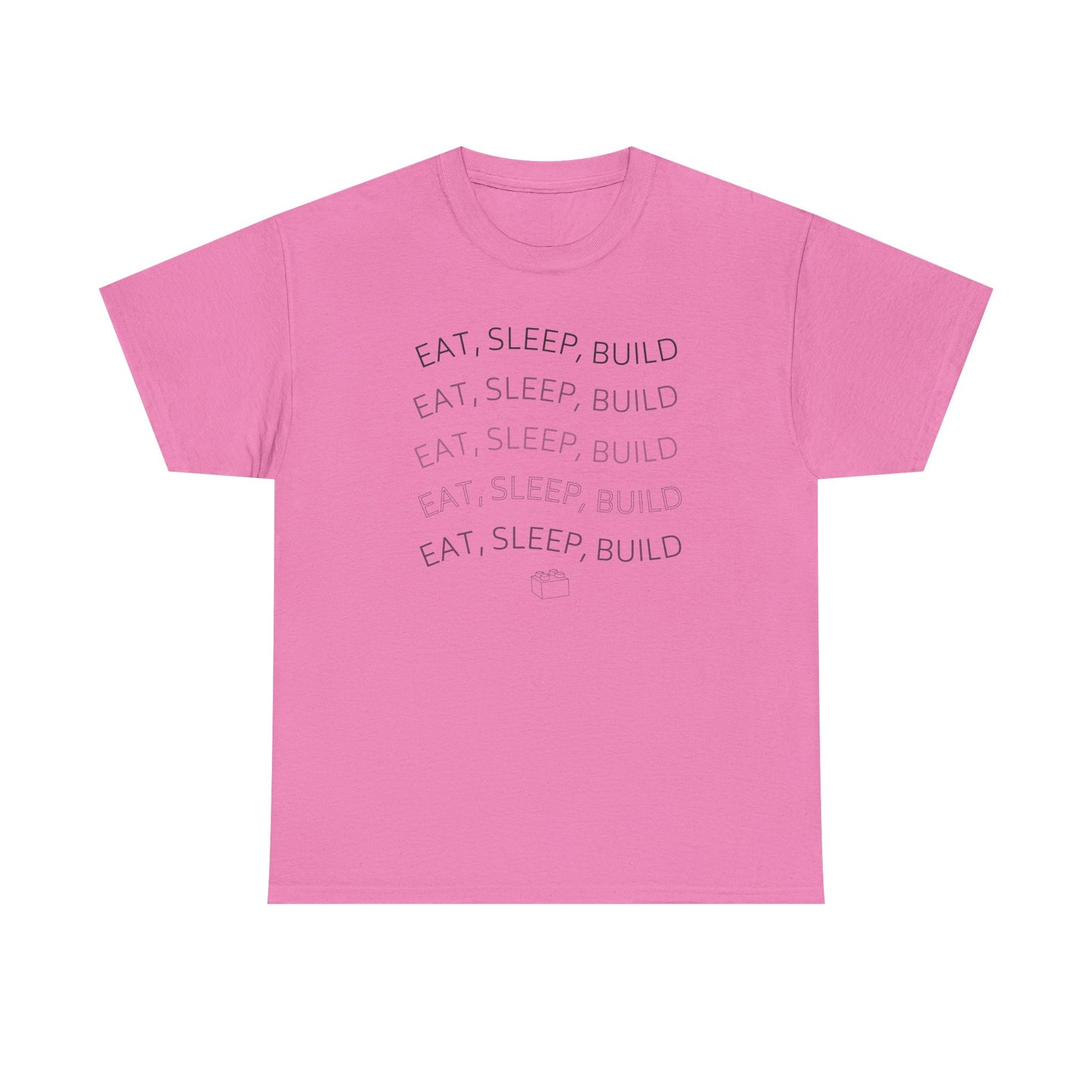 Eat Sleep Build, LEGO Inspired T-shirt