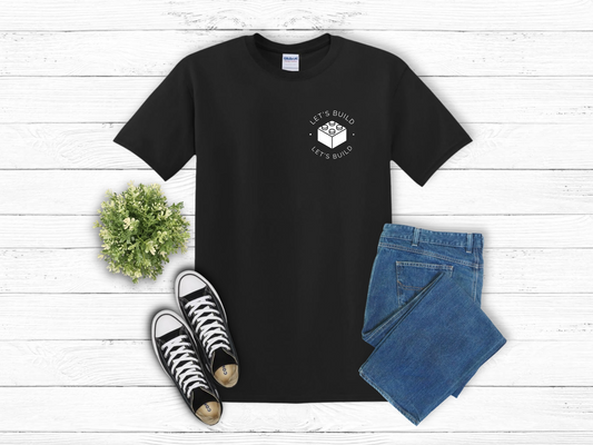 Small Let's Build, LEGO Inspired T-shirt