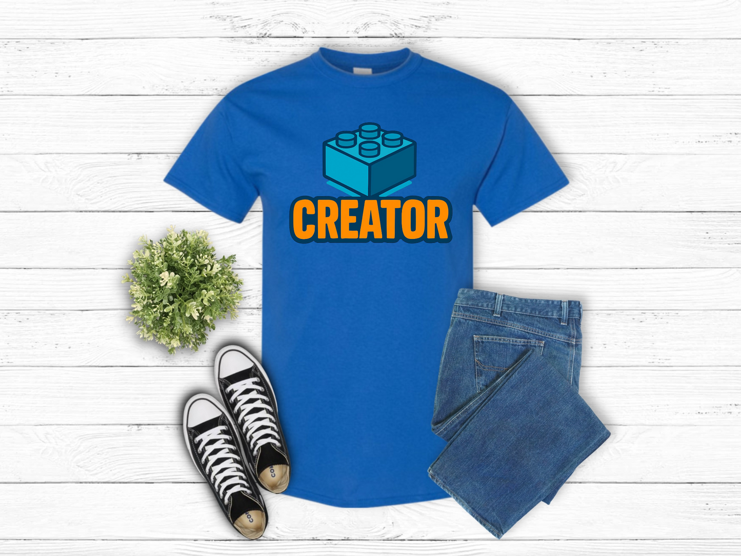 Creator, LEGO Inspired Shirt