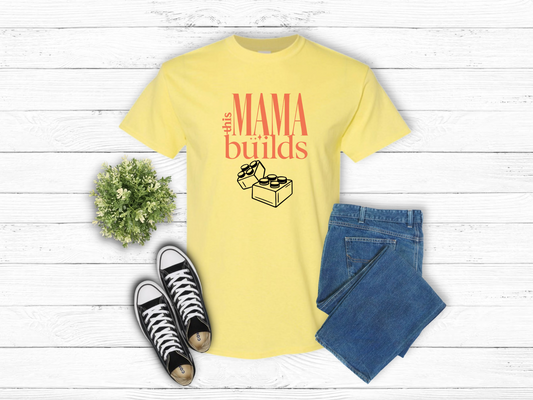This Mama Builds, LEGO Inspired Shirt