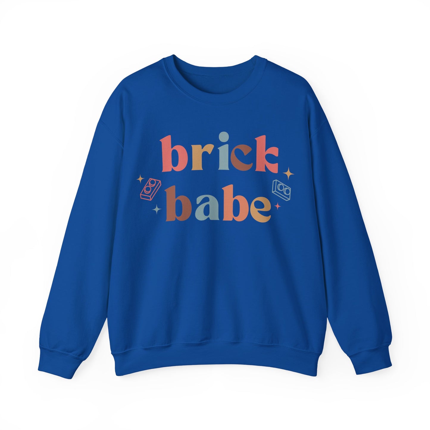 Brick Babe, LEGO Inspired Crewneck Sweatshirt