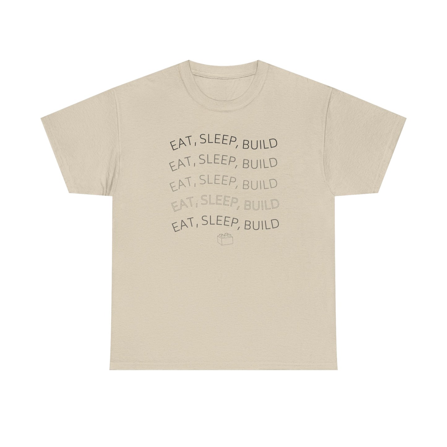 Eat Sleep Build, LEGO Inspired T-shirt