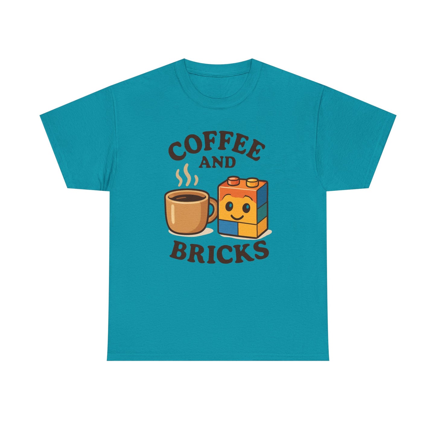 Coffee and Bricks, LEGO Inspired Shirt
