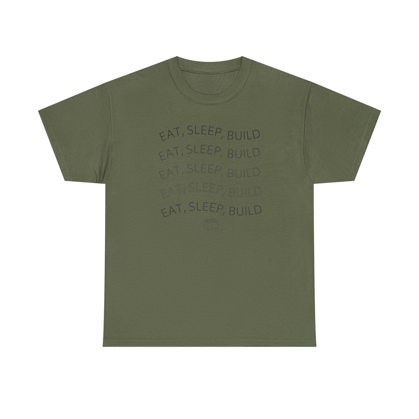 Eat Sleep Build, LEGO Inspired T-shirt