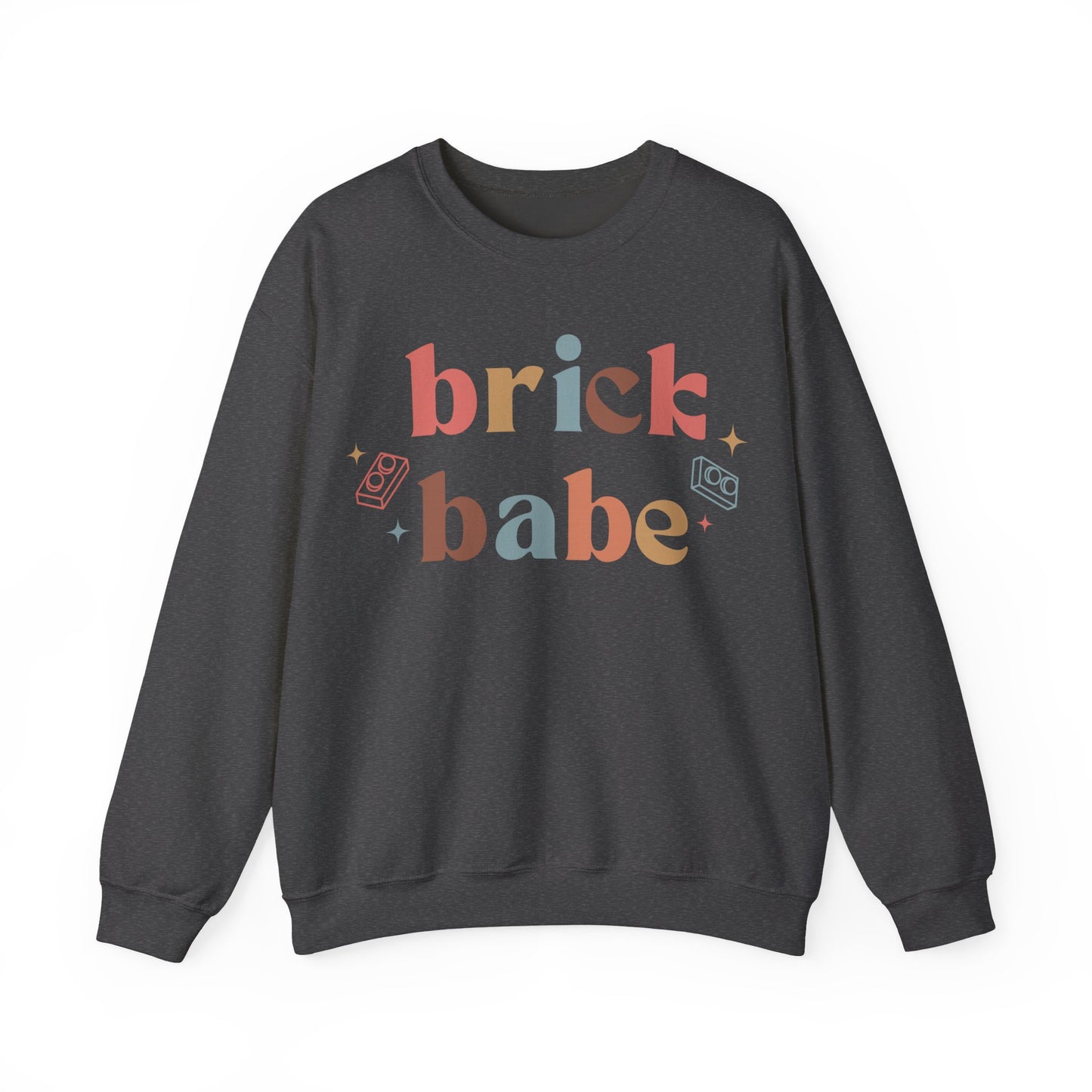 Brick Babe, LEGO Inspired Crewneck Sweatshirt