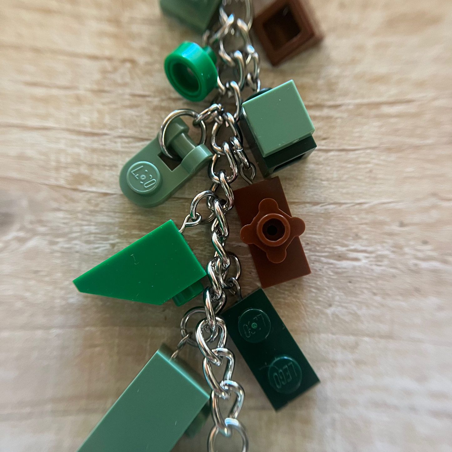LEGO Minecraft minifigure keychain