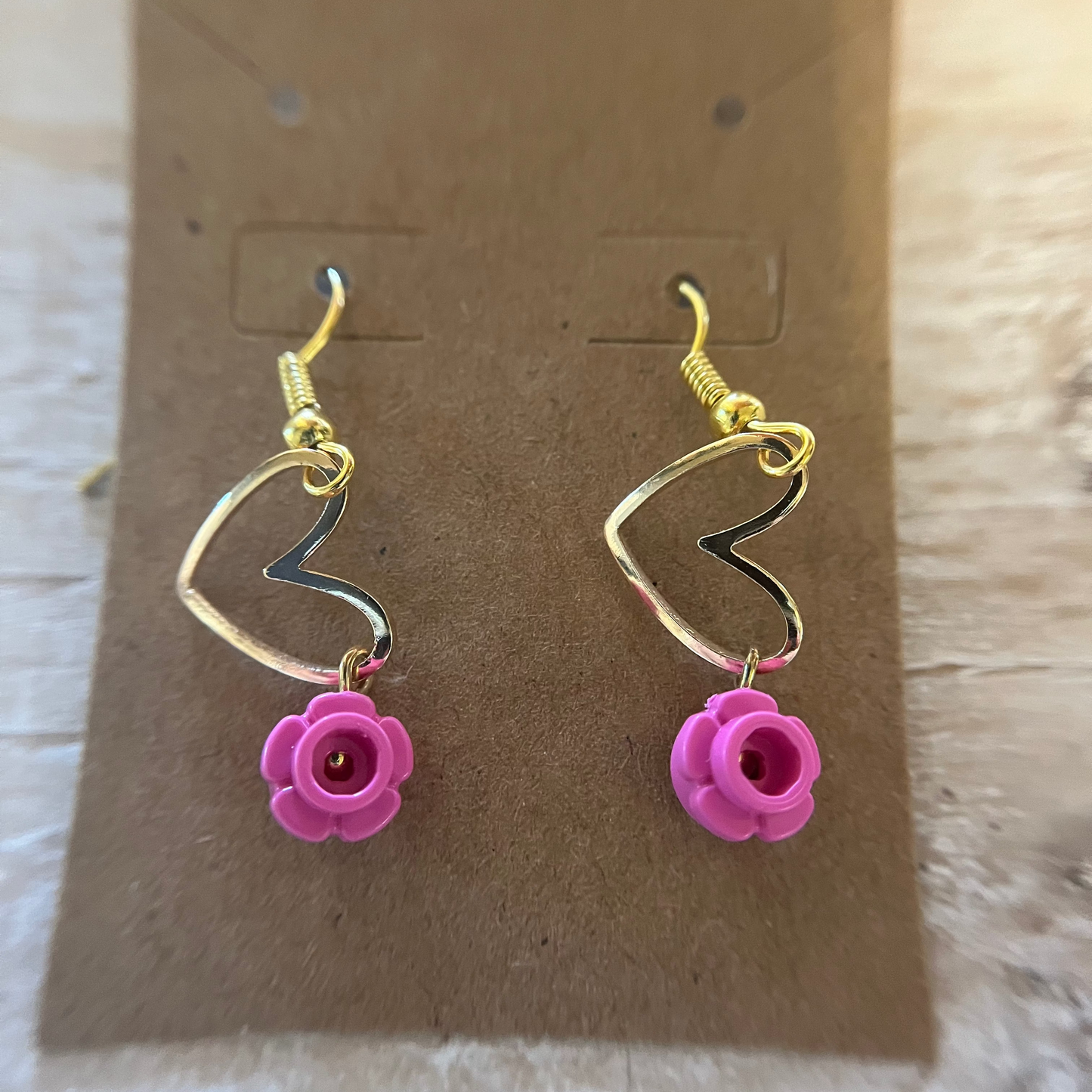 LEGO earrings