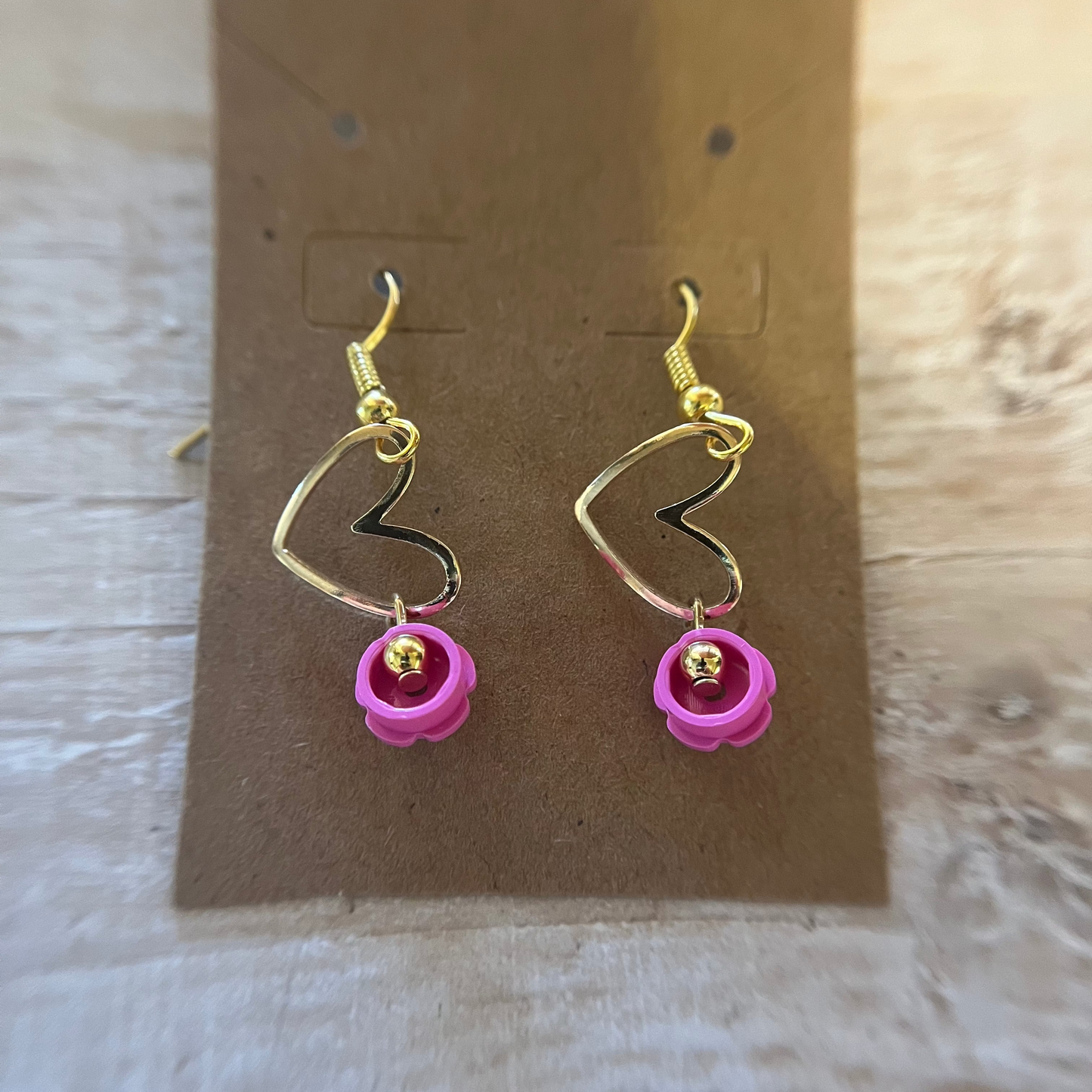 LEGO earrings
