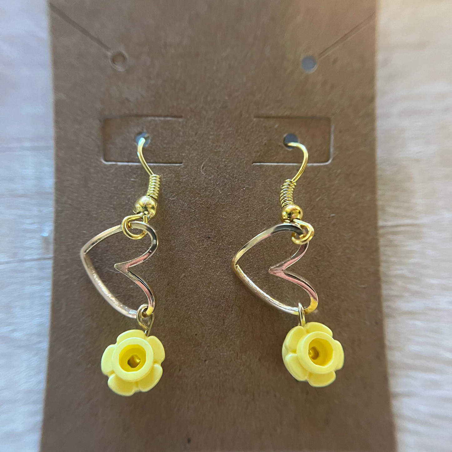 LEGO earrings